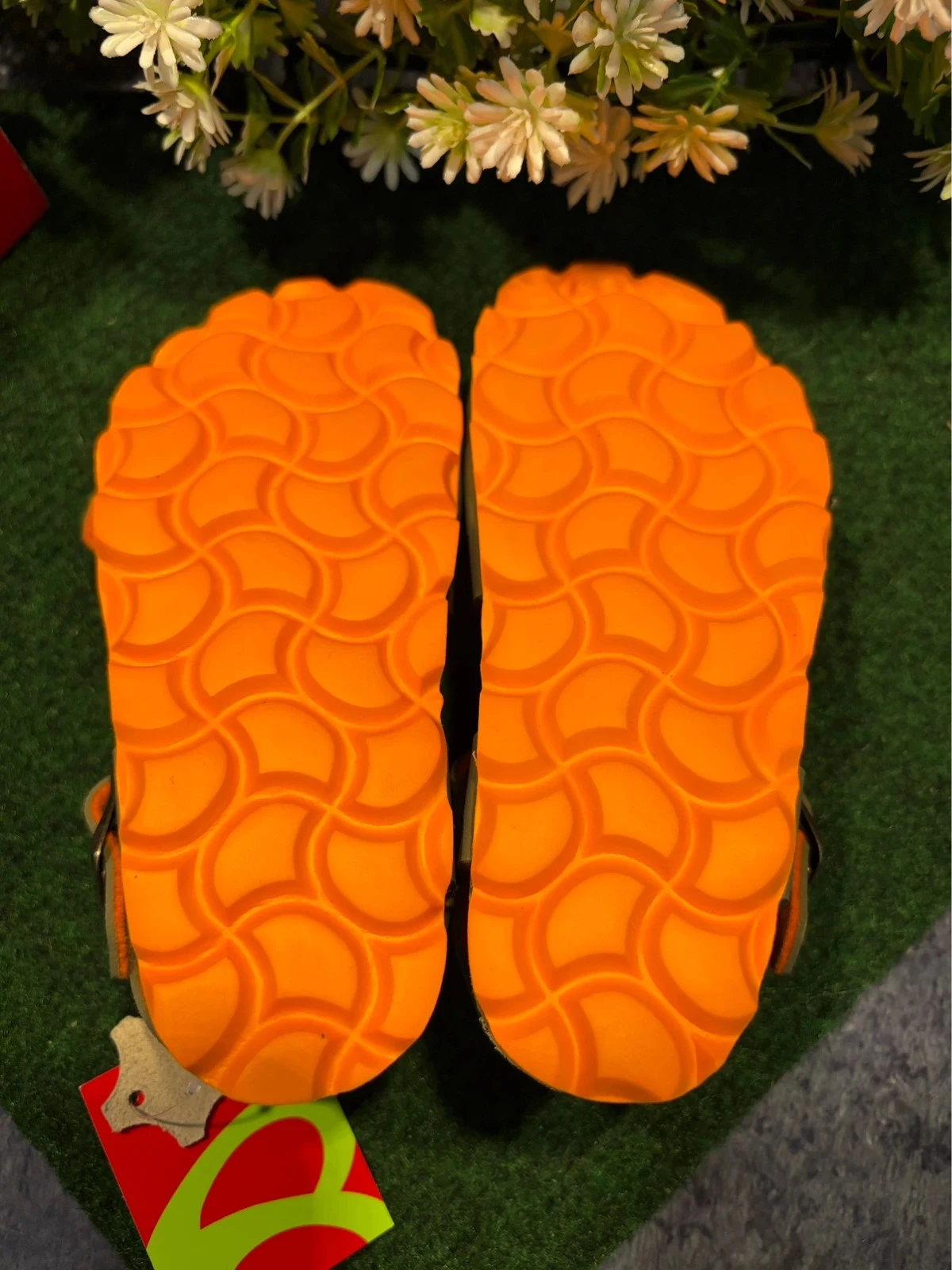 🧡👣 Sandalias billowy para niño gris y naranja – talla 23 👣🧡 – photo 6